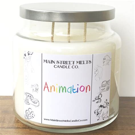 Animation Candle 18oz Main Street Melts Candle Co