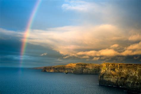 Rainbow Cliffs Of Moher George Karbus Photography