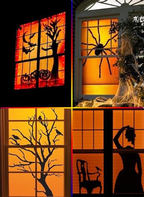 Scary Halloween Windows Halloween Window Decorations