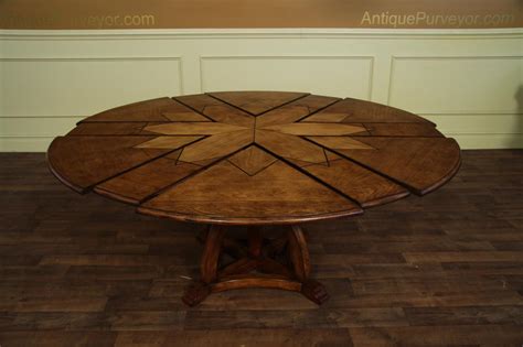 Beneath the beauty of its 15mm grey ceramic top lies the larger table that you want. Solid Walnut Jupe Table~Arts and Craft Expandable Dining Table