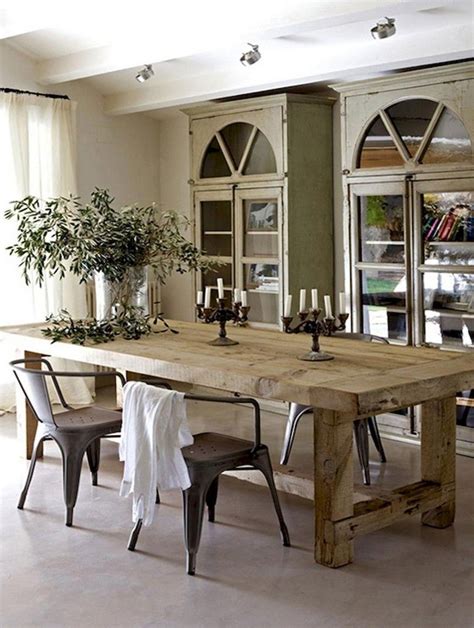 French Rustic Dining Table White Carver Chairs Furniture Aion Spmsoalan