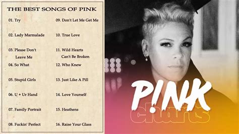The Best Of Pink Pink Greatest Hits Full Album 2022 Hq Youtube