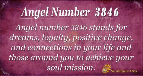 Angel Number 3846 Meaning Exploring New Possibilities Sunsignsorg
