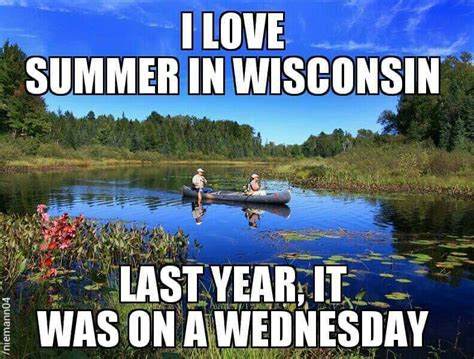 Its 57 Degrees Right Now Funny Pictures With Captions Wisconsin Funny Funny Pictures