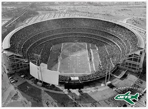 Shea Stadium New York Jets Football Baseball Park Sports Stadium