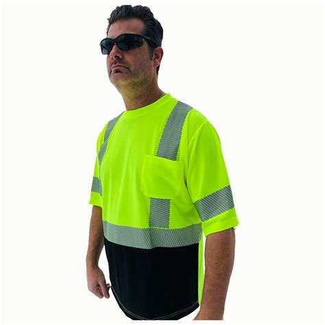 Forester Hi Vis Class 2 Short Sleeve Polo Shirt Safety Green