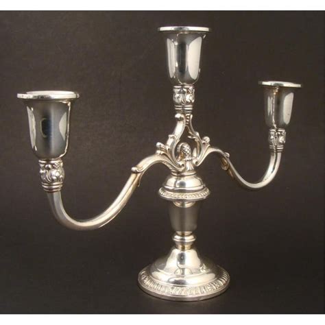 2 Frank M Whiting Royal Danish Sterling Candle Holders