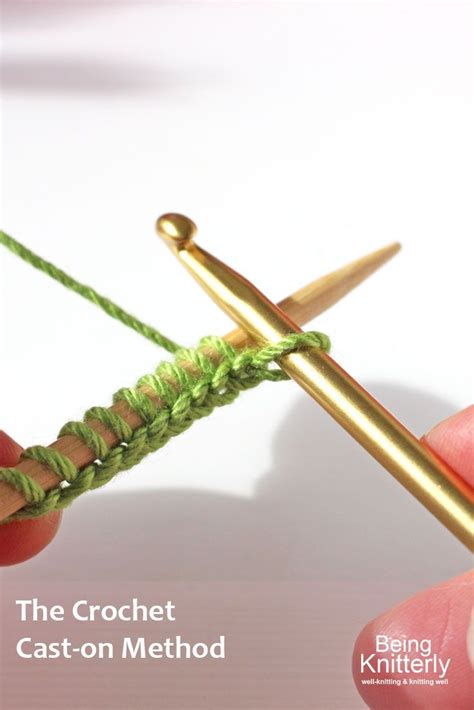This will give you the chance to familiarize yourself and get comfortable with the crochet hook. The Crochet Cast-on Method for right-handed knitters ...