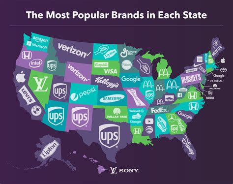 The Most Popular Brands in Each State | Business.org