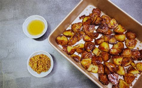 Honey Mustard Crispy Potatoes Recipe My Market Kitchen