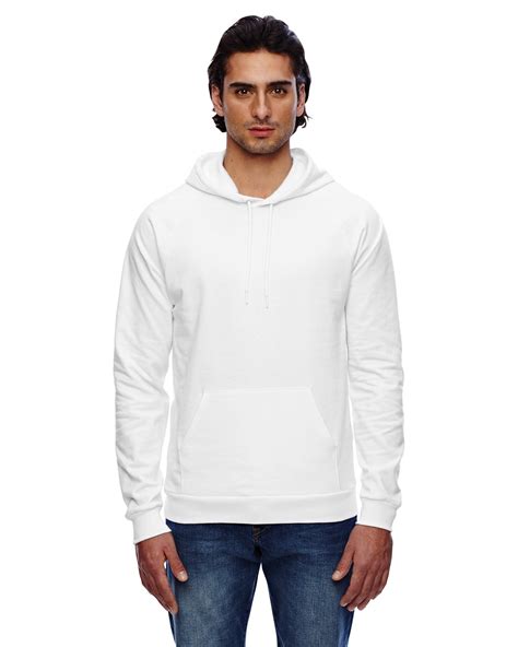 american apparel 5495w unisex california fleece pullover hoodie
