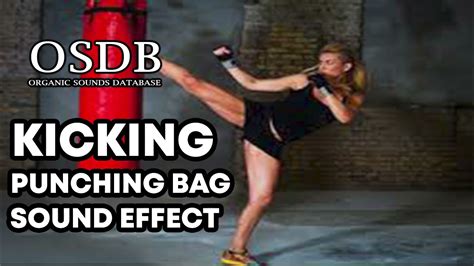 Kicking A Punching Bag Sound Effect No Copyright Youtube