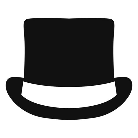 Top Hat Front View Flat Top Hat Back To School Art Things To Sell