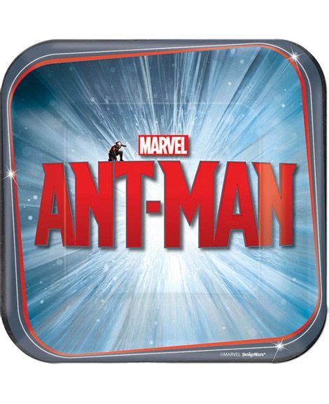 Ant Man Dessert Plates Square Paper Boys Birthday Party Supplies