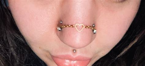 Heart Nose Chain Gold Nose Chain Nose Piercing Chain Etsy Uk Nose Jewelry Nose Piercing