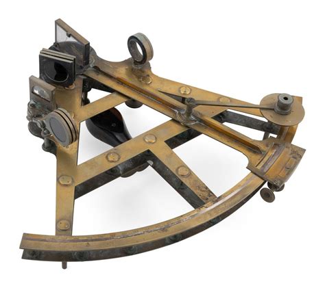 lot double frame pillar sextant by edward troughton london circa 1795 sextant length 11 5