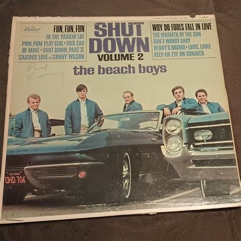 Capitol Record Media The Beach Boys Shut Down Vol 2 Capitol T 227
