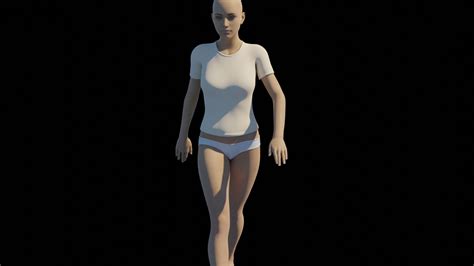Sexy Female Walk Animation For G F G F Daz Content By Theverse
