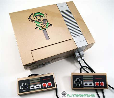 Backlit Legend Of Zelda Nes Case Mod Platinumfungi