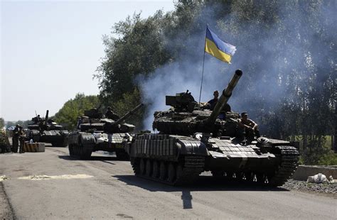 Ukrainian Army Steps Up Attacks On Rebel Held Donetsk The Washington Post