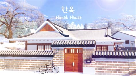 Hanok House 한옥 A Traditional Korean Home 🇰🇷 🏠 The Sims 4 Speed