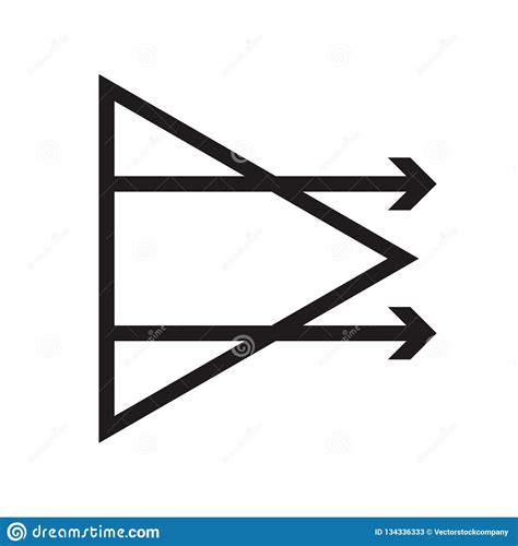 Right Arrow Icon Vector Sign And Symbol Isolated On White Background