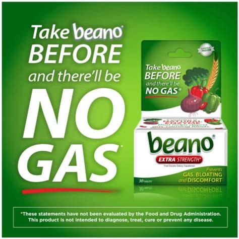 Beano Ultra 800 Food Enzyme Dietary Supplement Tablets 30 Ct Smiths