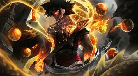 1200x400 Cool Dragon Ball Hd Goku Fire Art 1200x400 Resolution