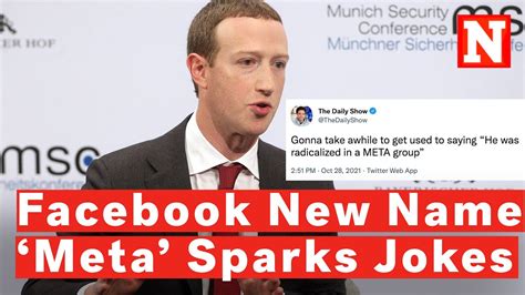 Twitter Reacts To Facebooks New Name Meta With Memes And Jokes Youtube