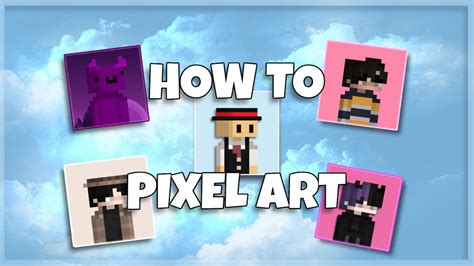 How To Make A Minecraft Pixel Art Pfp No Photoshop Youtube