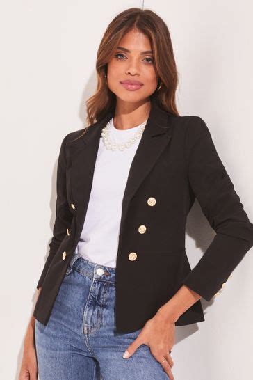 Buy Lipsy Military Tailored Button Blazer From The Next UK Online Shop