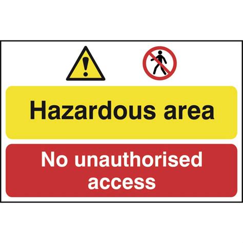 Danger Hazard Area Do Not Enter Sign Ese Direct