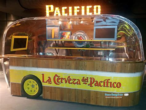 Pacifico Beer Marketingvending Trailers Pioneer Vintage Trailer