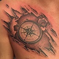 High Voltage Tattoo on Instagram: “Compass by @artofkevinlewis on ...