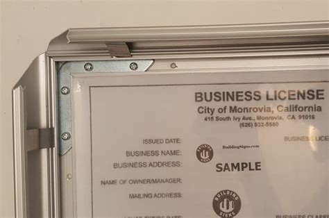 About business license welcome to the city of huntington beach business community! Business License Frame CALIFORNIA 8.5x11 ( Heavy Duty ...
