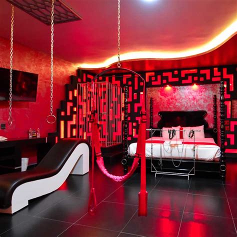 Las habitaciones rojas de los moteles más Kinky para San Valentín Let