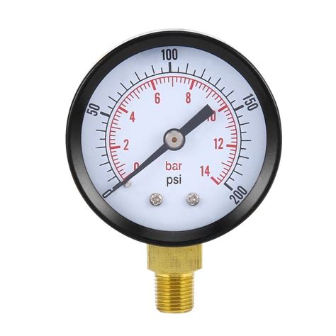 Vacuum Manometer Mini Dial Air Vacuum Pressure Gauge Meter Stable