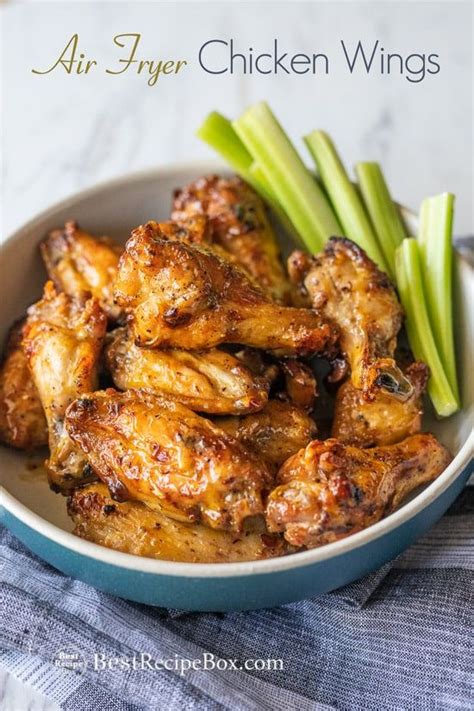 Fast, crispy, no big mess—what's not to love? Air Fryer Chicken Wings | Recipe | Chicken wing recipes ...