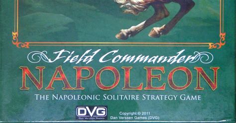 Field Commander Napoleon Board Game Boardgamegeek