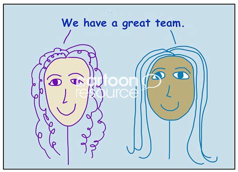 We Have A Great Team Cartoon Resource