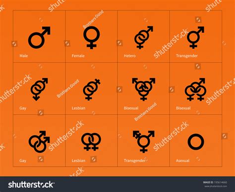 Male And Female Sex Symbol Orgy Couple