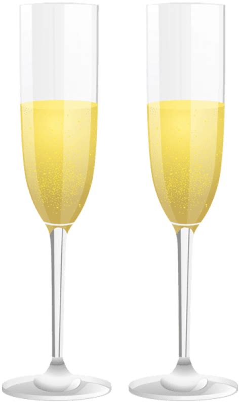 Free Png Download Two Champagne Glasses Png Images Champagne Stemware