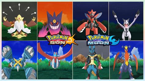 Pokemon Sun And Moon How To Get All In Game Mega Stones And Mega Pokemon