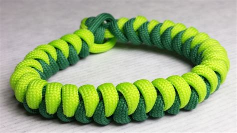 How to use a paracord bracelet in the wilderness and what different types of pattern exists. How to make Snake paracord bracelet without buckle by ...