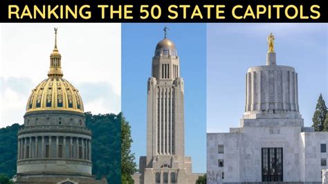Ranking The 50 State Capitols Youtube
