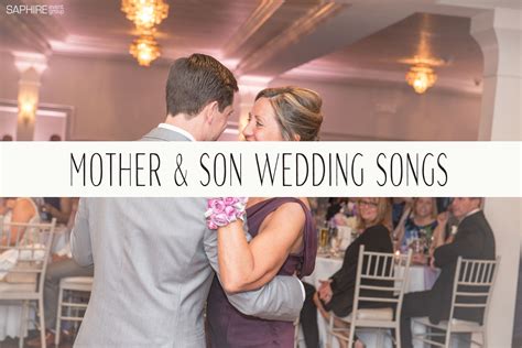 Choosing a song for when mother and son unite to take over the dance floor at a wedding can be a tricky decision. The Best Upbeat Wedding Songs