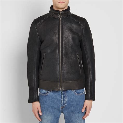 belstaff westlake leather jacket black end kr