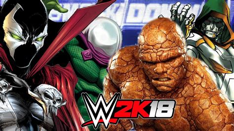 Dr Doom Vs The Thing Vs Spawn Vs Mysterio Title Match