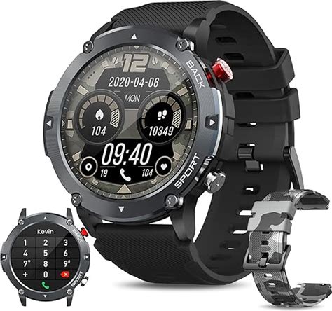 Moowhsh Military Smart Watch Men Answer Make Calls 2022 All New