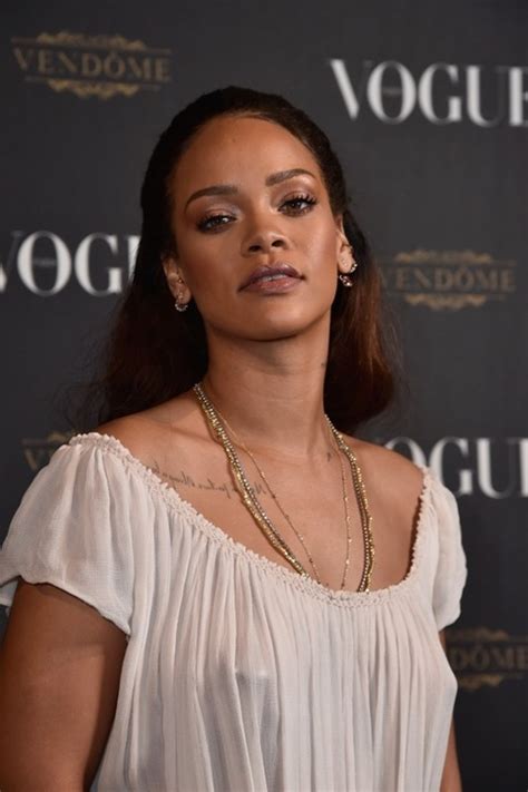 Rihannas Sheer Style Celebrate No Bra Day With Her Hottest Photos Photo 5